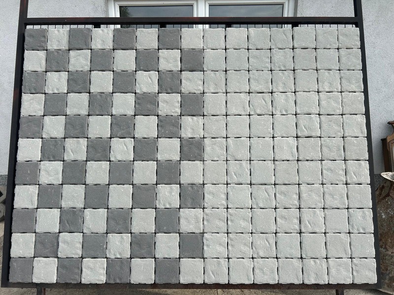 Betonski opločnik Terano 15,6x15,6x6 cm u kombinaciji boja