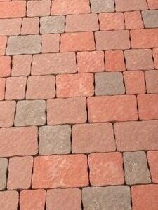 Betonski opločnik Beganit Terracotta colormix u crvenim tonovima